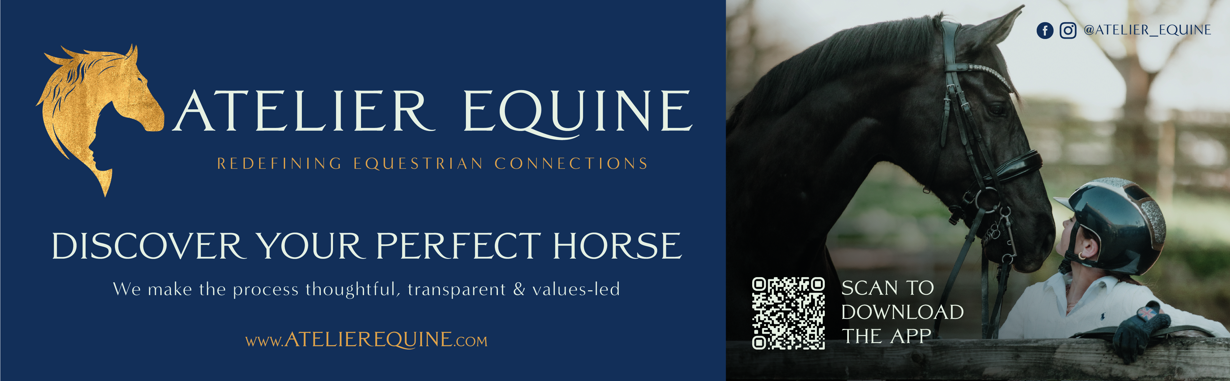 artelier equine banner advert